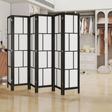 Levede 6 Panel Room Divider 170cm Freestanding Screen RD3004-6-BK