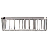 Stainless Steel Bathroom Shower Corner Basket Storage Shelf Wall Mounted Holder Organizer V1294-YM0901-JY05673