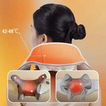 5D Massagers for Neck and Shoulder with Heat Goletsure Pain Relief Deep Kneading Brown V201-W12783204