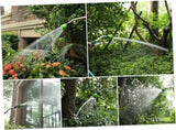 High Pressure Garden Hose Sprayer - Adjustable Water Nozzle for Lawn & Garden V1263-JX-4536