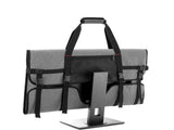 Travel Carrying Case for 27" LCD Screens and Monitors, With Padded Velvet Lining, Protective Monitor V1192-AZ-W-0881