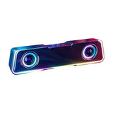Wireless Bluetooth Sound Bar Speakers, Colorful Compact Portable for TV Computer Desktop Karaoke V1370-AZ4-18792