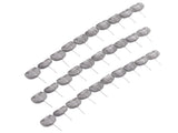 100pcs Bonsai Fertilizer Basket Stainless Steel Spherical Nutrition Box Tools for Succulent Orchid V1294-YM0521-3111230084011