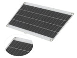 20W Polycrystalline Solar Panel Dual USB Battery Charger Power Supply for Emergency Light Mobile V1294-YM0901-3114210083311