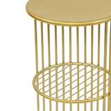 Round Side Table Bedside Bedroom Lounge Furniture V63-921141