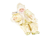 Santa Decoration Cute Image Santa Figurines Doll Toy Holiday Style Tabletop Santa Ornament for Party V1294-YM0901-3115240088514