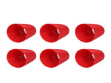 6Pcs Lampshade Modern Fabric Table Lamp Cover for Crystal Chandelier Wall Light Red V1294-YM0718-3119200177711