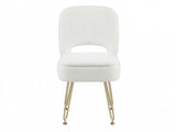 Artiss Storage Ottoman Vanity Stool Foot Stool Folding Back White FS-D-BACK02-WH