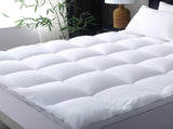 1000GSM Mattress Topper Viscose Derived from Bamboo, Thick Pillowtop Fitted Mattress Cover with 45cm V1317-HB-TOP-AUSK-CL-BAI