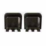 2 Pcs No-Drill Bathroom Holder Wall Mount Cup Organizer Rack For Electric V1370-AZ4-25443