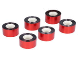 6PCS Bird Deterrent Reflective Scare Tape Bird Repellent Ribbon for Garden Supplies Silver Red V1294-YM0901-3111210189211
