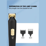 Groin & Body Hair Trimmer for Men Electric Trimmer Pubic Trimmer Body Waterproof Wet/Dry Body V1370-AZ4-12775