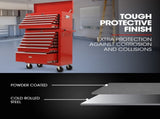 Bullet Pro 16 Drawer Tool Box Cabinet Chest Storage, Toolbox Garage Organiser Set, Red V219-TOLCCCBU79RA