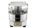 Commercial Dough Food Mixer, 8L Large Capacity Stainless Steel Mixer with Bowel, Hook, Shield, Reset V952-DGBMD8-8L220VQPKVV3