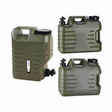 12L 18L 25L Water Container Jerry Can Bucket Camping Outdoor Storage Barrel - 25L Square Drum V1308-DSZKI-689-3