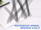 100Pcs Black Loose Leaf Binder Binding Wire for School and Office Use, Back to School Supplies V1192-AZ-W-30632
