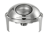 5-Star Chef 9L Chafing Dish Buffet Warmer Food Warmer Catering Server Round CD-9L-CC-SS