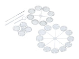 Cupcake Stand for 24 Cupcakes 3 Tier Pastry Serving Display Stand Iron Dessert Carrier Display V1294-YM3118220247811-0421