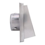 Exterior Wall Vent Cover with Flats 100mm Square SUS304 Stainless Steel Dryer Exhaust Vent Cover for V1294-YM0901-3114240091311
