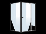 Semi Frameless Shower Screen x 195cm Side AS/NZS Glass V63-824561