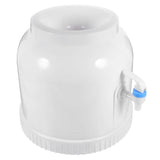 Compact White Water Jug Stand for Countertop with -Free Assembly and Design V1370-AZ4-08852