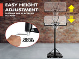 Kahuna Height Adjustable Basketball Portable Hoop for Kids and Adults BBS-ZY-022
