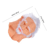Realistic Old Man mask for Party with Integrated Wig Comfortable Fit Multi Size V1370-AZ4-18261
