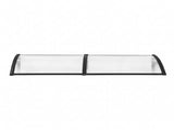 Instahut Window Door Awning 0.8mx2m Transparent AWN-08X2-CLR
