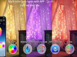 Christmas Tree LED String Lights, 10M Music Sync Bluetooth Remote Control V1263-JX-5090