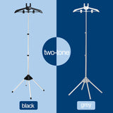 Grey Adjustable Foldable Garment Steamer Stand - Independent Support for Home Use V888-ELOSUNG13367