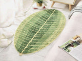 Leaf shaped Floor Mat Entrance Non slip Door Mat for Living Room Bedroom Home Supplies V1294-YM0901-3112200062511