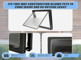 Extra Large 2 Way Lockable Cat Dog Pet Flap Door V63-822821
