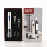 Electric Wine Bottle Opener Set - Automatic Corkscrew Pourer Pump Sealer Cutter V238-SUPDZ-39512391155792