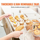 VEVOR Pastry Display Case, 3-Tier Commercial Countertop Bakery Display Case, Acrylic Display Box V952-YKLMBZSJYKL3LWCW3V0