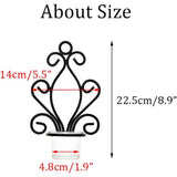 Vintage Iron Wall Candle Holders, Creative Iron Candlesticks V1237-ZY-203-5062