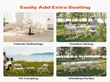 Wooden Folding Chairs with Cushion, Set of 2, Portable Foldable Cushion Chair with Wooden Frame, V952-MZHZZZDYXDFBPPPME001V0