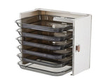 Kitchen Side Dishes Punch Free Foldable PET 6 Layers Wall Mounted Organization Rack Cooking Plates V1294-YM0512-3118220256611