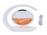 Moving Sand Art Picture Beside Lamp Touch Control Sand Painting Night Light Home Decoration Orange V1294-YM0901-3119240124012