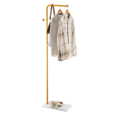 Coat Rack, Freestandings Rack Stand with Quartz Stone Base & 3 Round Hooks, Free Standing Hall V952-YMJ7ZXJSSCP0YCM56001V0