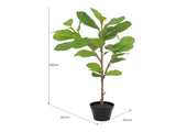 Potted Artificial Lofty Fig Ficus Tree 92cm V637-84504FIG