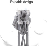 Portable Foldable Highchair for Children with Sunshade and Removable Food Tray, Pink V1188-MS-325-1211