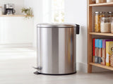 20L Pedal Bin with Stainless Steel and Plastic Construction V196-RB120