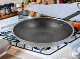 Honeycomb Stainless Steel Nonstick Fry Pan for Efficient Searing and Frying, Cookware for Everyday V1366-AZ2-W-12136