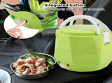 24V 140W 1.3 L Electric Portable Multifunctional Rice Cooker Food Steamer for Truck V1294-YM0901-JY12963-02