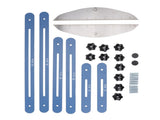 Stair Tread Gauge Stainless Steel Shelf Layout Scribe Tool Stair Tread Template Tool for Stairs V1294-YM0901-3114240049711
