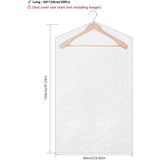 30 Pieces Garment Covers Dustproof Cover Dustproof Pouch Transparent Protective Covers For Dress V1188-MS-227-1106