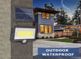Outdoor Solar Light with 56 LED Motion Sensor IP65 Waterproof 120 Degree Solar Garden Light with V1237-ZY-528-092
