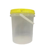 Bulk 10 x 1.2L Honey Bucket with Lid - 1.5Kg Clear Tamper Proof Plastic Tub V238-SUPDZ-40761488375888