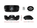 Livemor Foot Massager Shiatsu Massagers Electric Roller Kneading Leg Black FOOT-MASSAGE-188-BK