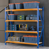 Giantz 2Mx2M Garage Shelving Warehouse Rack Pallet Racking Storage Shelf Blue WR-F-20206-200BO-ABC